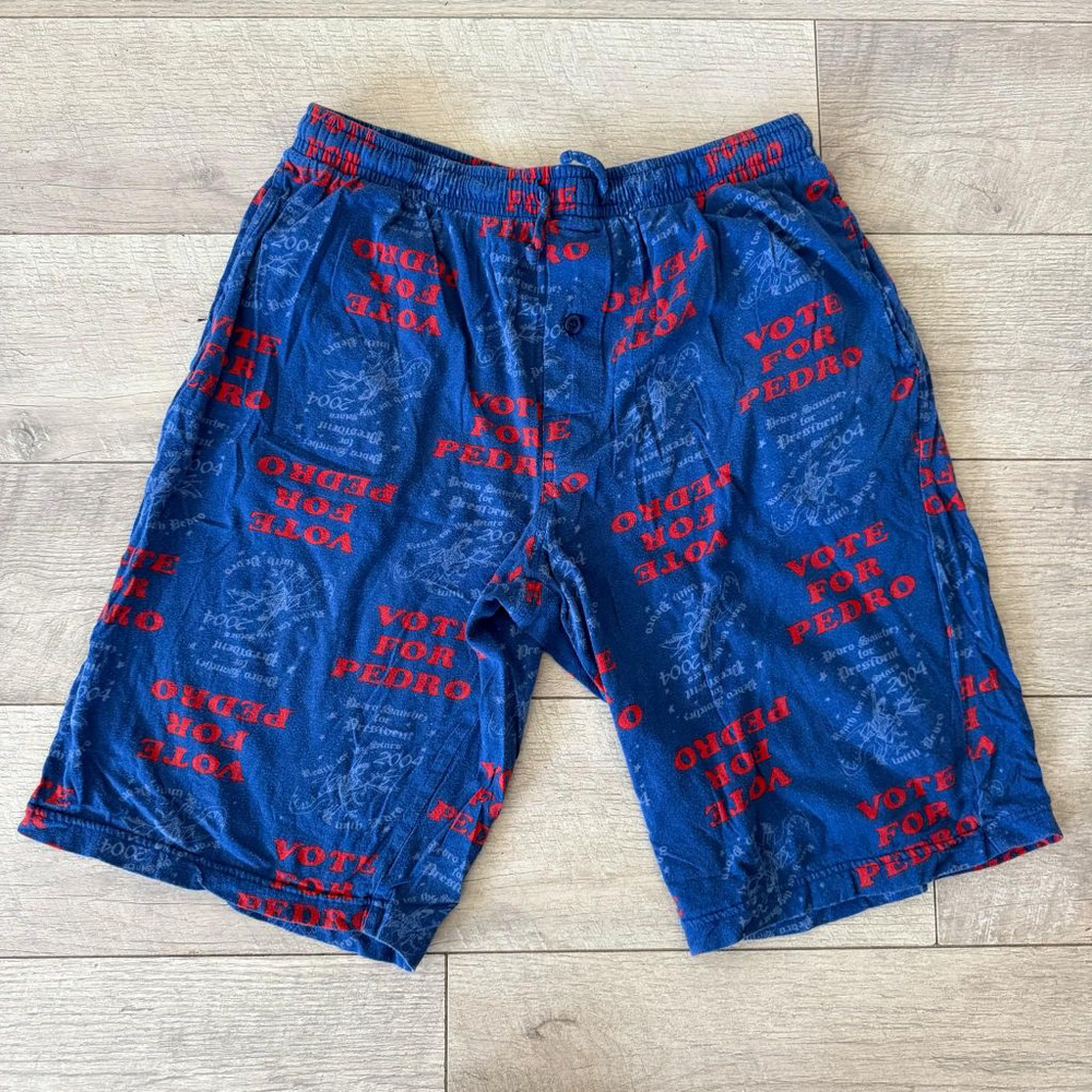 Men's Napoleon Dynamite Shorts Size M Blue Red